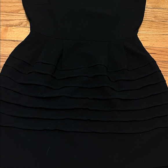 Madewell Black Crepe dress Midnight Sleeveless Cocktail - Picture 6 of 9